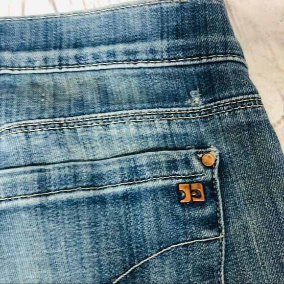 Joe’s Jeans The Rocker Lean Flare Fit Maribell Wash Stretch Cotton Denim 26 - Picture 8 of 12